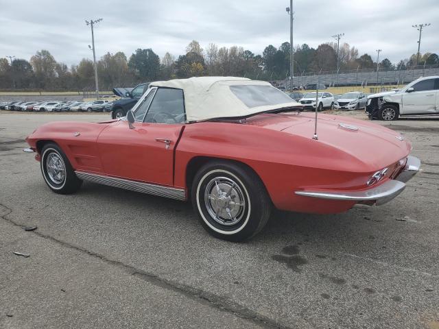 30867S114316 - 1963 CHEVROLET CORVETTE RED photo 2