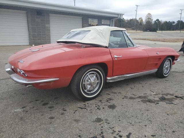 30867S114316 - 1963 CHEVROLET CORVETTE RED photo 3