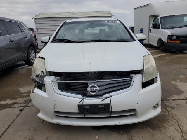 3N1AB6AP2CL772426 - 2012 NISSAN SENTRA 2.0 WHITE photo 5