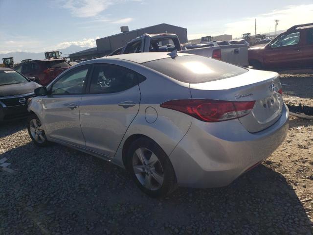 KMHDH4AE3BU157119 - 2011 HYUNDAI ELANTRA 4D GLS SILVER photo 2