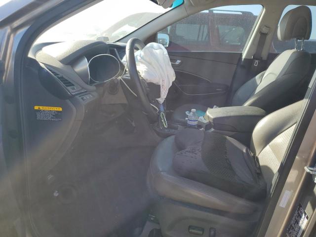 5XYZU3LA9DG077922 - 2013 HYUNDAI SANTA FE S Gris photo 7