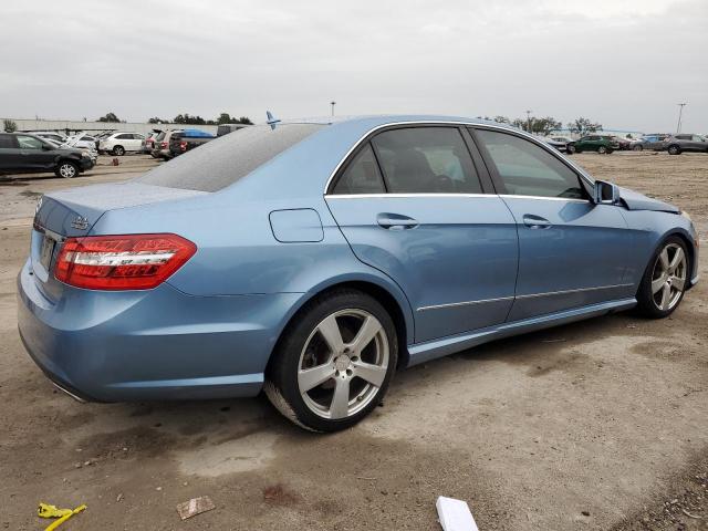 WDDHF5GBXAA057877 - 2010 MERCEDES-BENZ E 350 BLUE photo 3