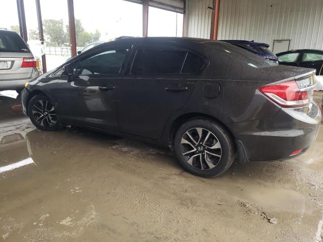 2HGFB2F99DH526927 - 2013 HONDA CIVIC EXL შავი ფოტო 2