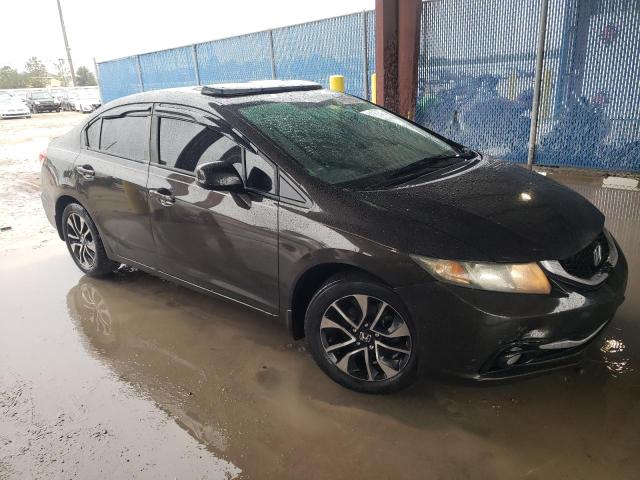 2HGFB2F99DH526927 - 2013 HONDA CIVIC EXL შავი ფოტო 4