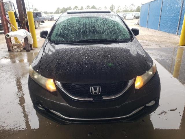 2HGFB2F99DH526927 - 2013 HONDA CIVIC EXL BLACK photo 5