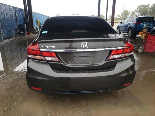 2HGFB2F99DH526927 - 2013 HONDA CIVIC EXL BLACK photo 6