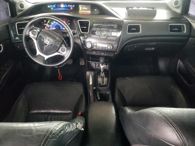 2HGFB2F99DH526927 - 2013 HONDA CIVIC EXL შავი ფოტო 8