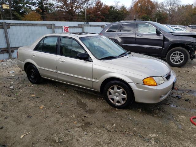 JM1BJ2228X0176160 - 1999 MAZDA PROTEGE DX BEIGE photo 4