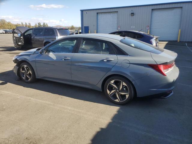 KMHLN4AJ0PU046794 - 2023 HYUNDAI ELANTRA LIMITED GRAY photo 2