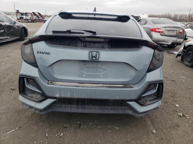 SHHFK7H6XMU207278 - 2021 HONDA CIVIC EX GRAY photo 6