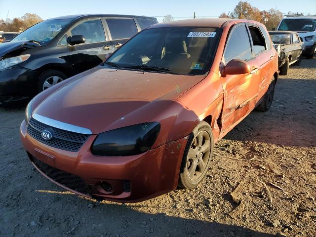 KNAFE162375005648 - 2007 KIA SPECTRA5 SX ORANGE photo 1