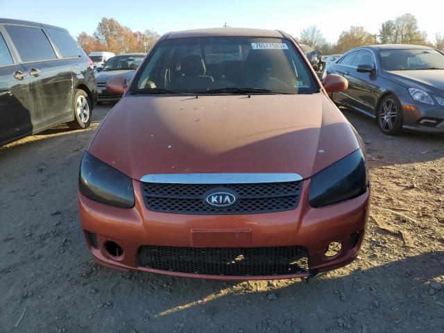 KNAFE162375005648 - 2007 KIA SPECTRA5 SX ORANGE photo 5