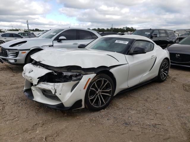 WZ1DB2C00MW037654 - 2021 TOYOTA SUPRA WHITE photo 1