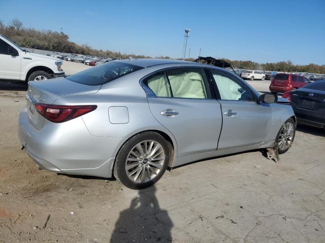 JN1EV7AP5KM541376 - 2019 INFINITI Q50 LUXE SILVER photo 3