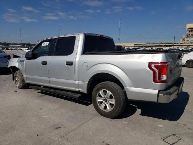 1FTEW1CF9GKD45536 - 2016 FORD F150 SUPERCREW SILVER photo 2