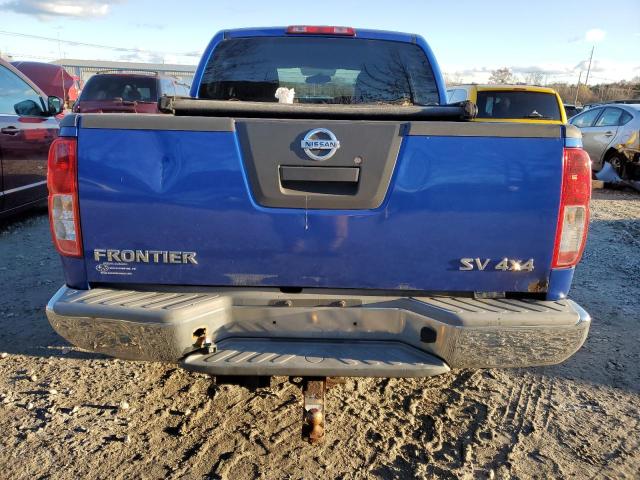 1N6AD0EV6CC418401 - 2012 NISSAN FRONTIER S BLUE photo 6