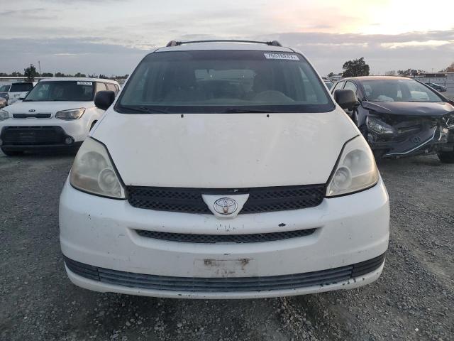 5TDBA23C25S038972 - 2005 TOYOTA SIENNA LE WHITE photo 5