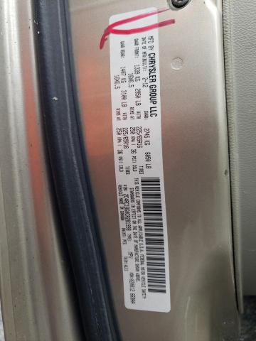 2C4RC1BG0CR281998 - 2012 CHRYSLER TOWN & COU TOURING 米色 照片 13