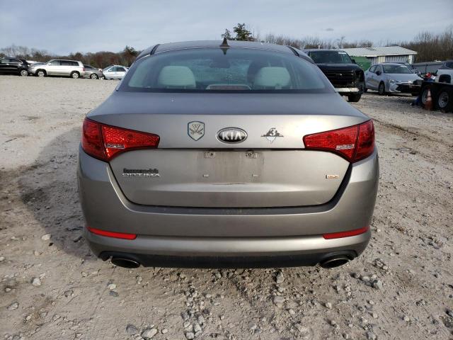 5XXGM4A79DG236351 - 2013 KIA OPTIMA LX GRAY photo 6