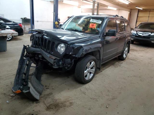 1C4NJRFB4ED644374 - 2014 JEEP PATRIOT LATITUDE CHARCOAL photo 1