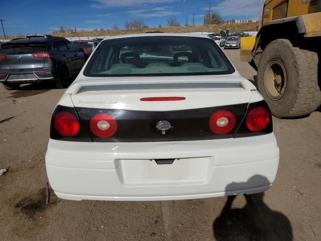 2G1WH52K359292697 - 2005 CHEVROLET IMPALA LS WHITE photo 6