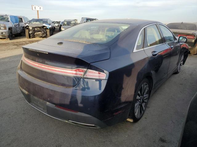 3LN6L5MUXHR611799 - 2017 LINCOLN MKZ HYBRID RESERVE BLUE photo 3