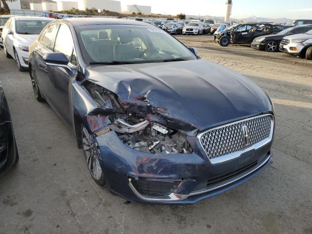 3LN6L5MUXHR611799 - 2017 LINCOLN MKZ HYBRID RESERVE BLUE photo 4