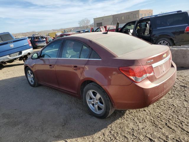 1G1PF5SC1C7223301 - 2012 CHEVROLET CRUZE LT BURGUNDY photo 2