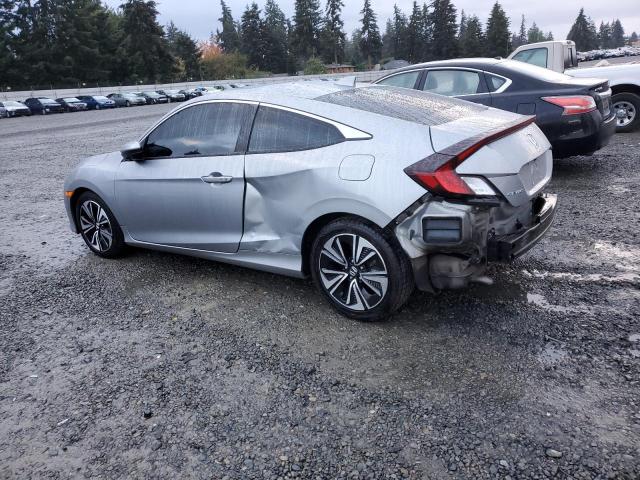 2HGFC3B72GH358270 - 2016 HONDA CIVIC EXL SILVER photo 2