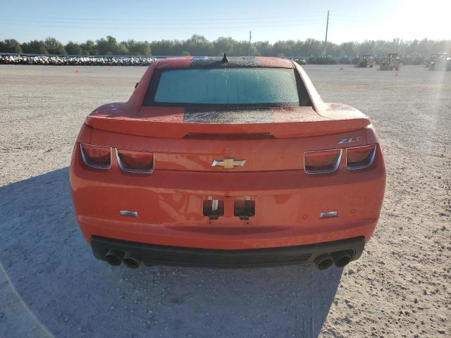 2G1FS1EP9C9800427 - 2012 CHEVROLET CAMARO ZL1 RED photo 6