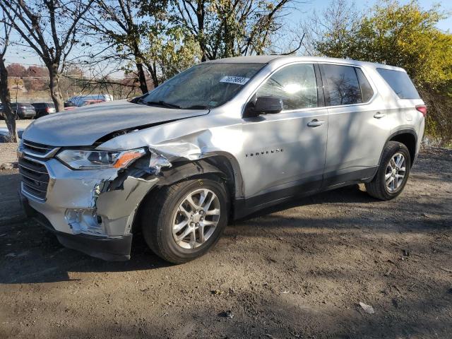 1GNERFKW2JJ242758 - 2018 CHEVROLET TRAVERSE LS SILVER photo 1