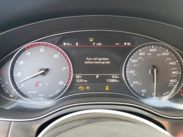 WAUW2AFC5GN105817 - 2016 AUDI S7 PRESTIGE GRAY photo 9