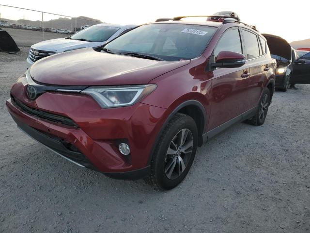 2T3WFREV5JW423459 - 2018 TOYOTA RAV4 ADVENTURE RED photo 1