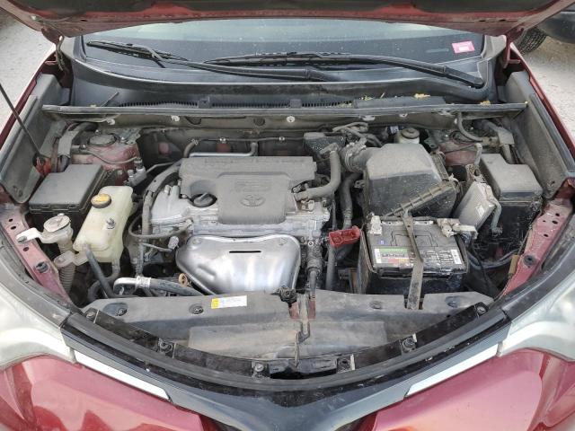 2T3WFREV5JW423459 - 2018 TOYOTA RAV4 ADVENTURE RED photo 12