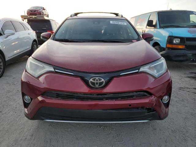 2T3WFREV5JW423459 - 2018 TOYOTA RAV4 ADVENTURE RED photo 5