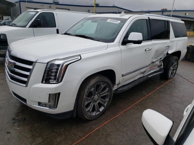 1GYS4HKJ1GR338718 - 2016 CADILLAC ESCALADE ESV LUXURY WHITE photo 1