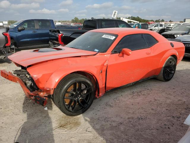 2C3CDZFJ2MH583778 - 2021 DODGE CHALLENGER R/T SCAT PACK ORANGE photo 1