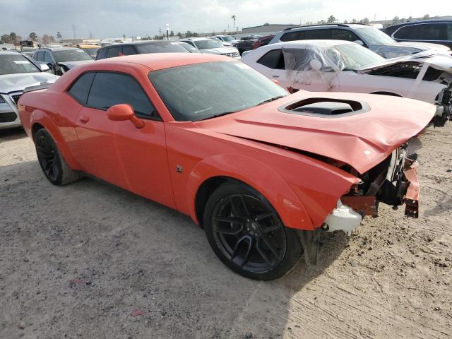 2C3CDZFJ2MH583778 - 2021 DODGE CHALLENGER R/T SCAT PACK ORANGE photo 4