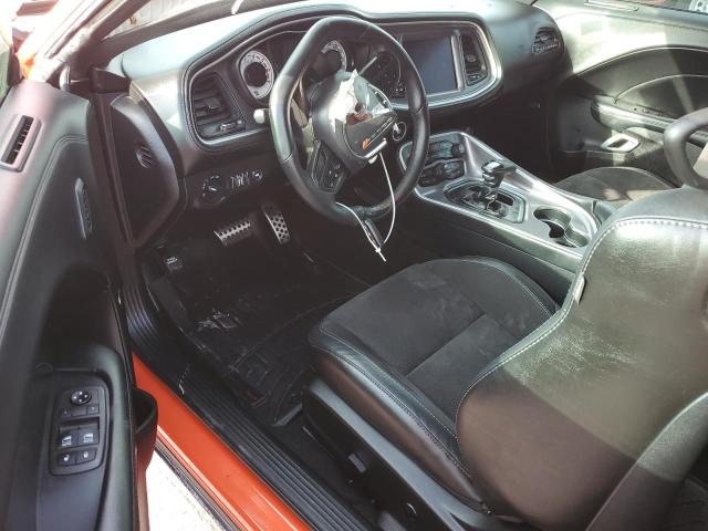 2C3CDZFJ2MH583778 - 2021 DODGE CHALLENGER R/T SCAT PACK ORANGE photo 8