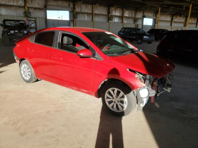 3KPC24A68NE177248 - 2022 HYUNDAI ACCENT SE RED photo 4