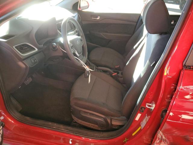 3KPC24A68NE177248 - 2022 HYUNDAI ACCENT SE RED photo 7