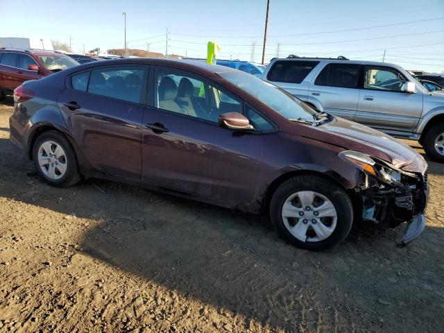 3KPFK4A7XHE089196 - 2017 KIA FORTE LX PURPLE photo 4