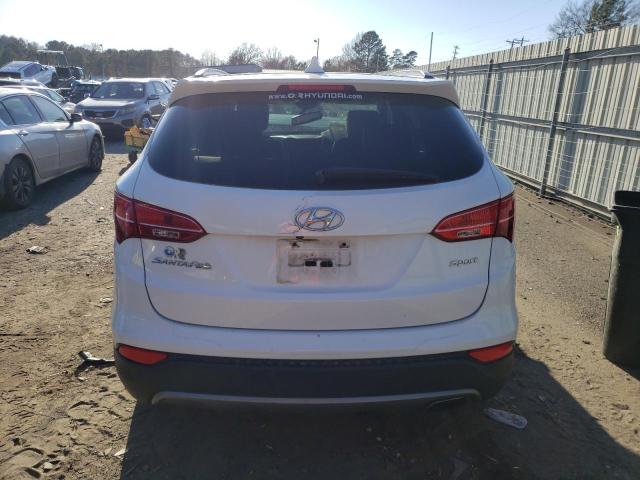 5XYZU3LB6FG264210 - 2015 HYUNDAI SANTA FE S WHITE photo 6