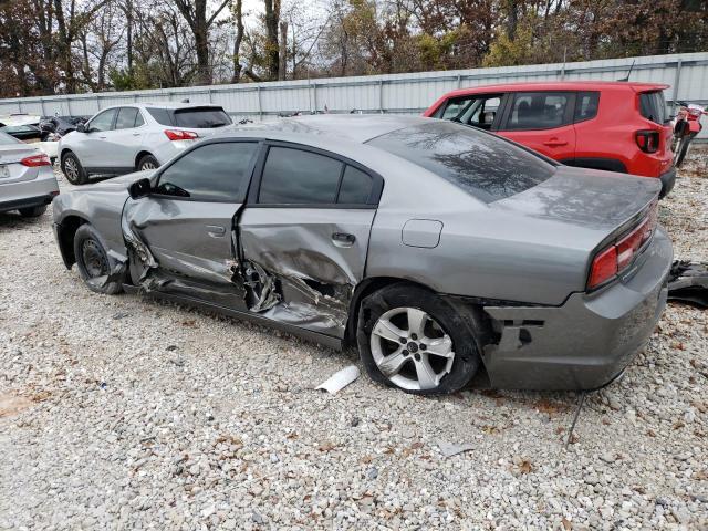 2C3CDXBG3CH297872 - 2012 DODGE CHARGER SE GRAY photo 2