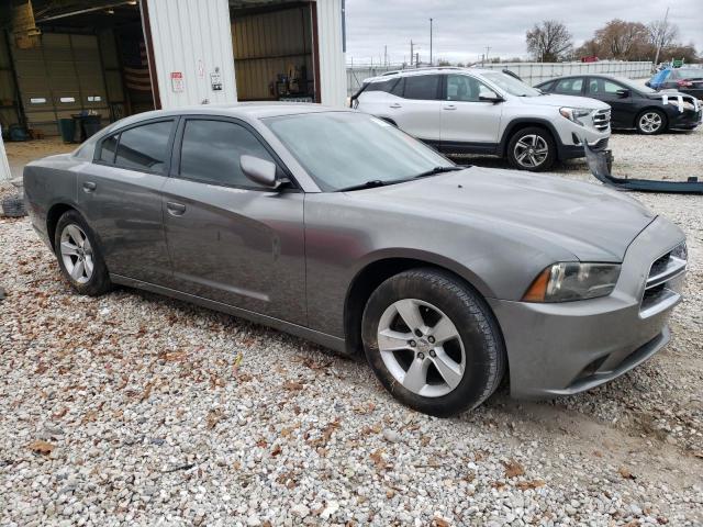 2C3CDXBG3CH297872 - 2012 DODGE CHARGER SE GRAY photo 4