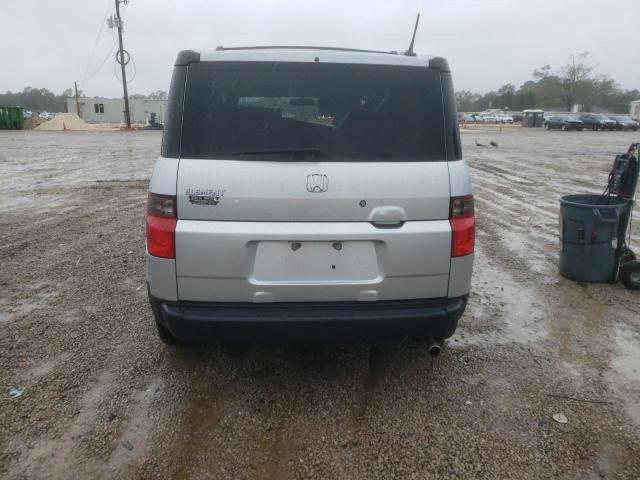 5J6YH18757L007516 - 2007 HONDA ELEMENT EX SILVER photo 6