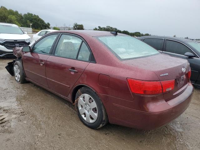 5NPET46C39H505276 - 2009 HYUNDAI SONATA GLS MAROON photo 2