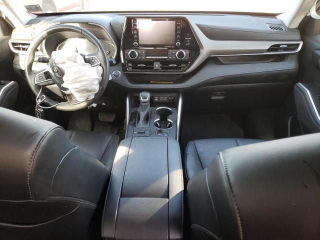 5TDGZRBH7NS221174 - 2022 TOYOTA HIGHLANDER XLE BLUE photo 8