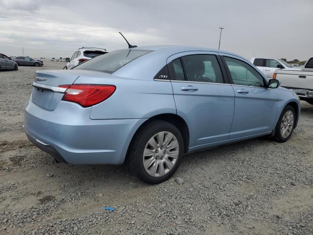 1C3CCBAB0DN735400 - 2013 CHRYSLER 200 LX BLUE photo 3