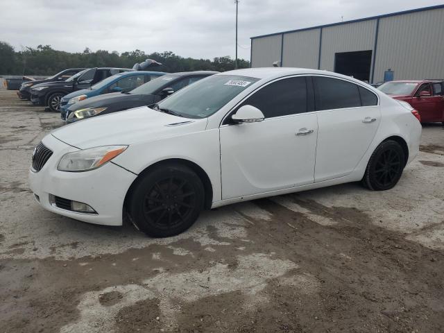 2G4GS5ER1D9207467 - 2013 BUICK REGAL PREMIUM WHITE photo 1